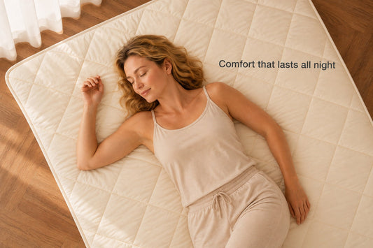 Comfort that lasts all night — sleeping on a Zen.Rest floor futon