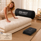 Zen.Rest 7-layer Japanese futon mattress with storage bag - square product image