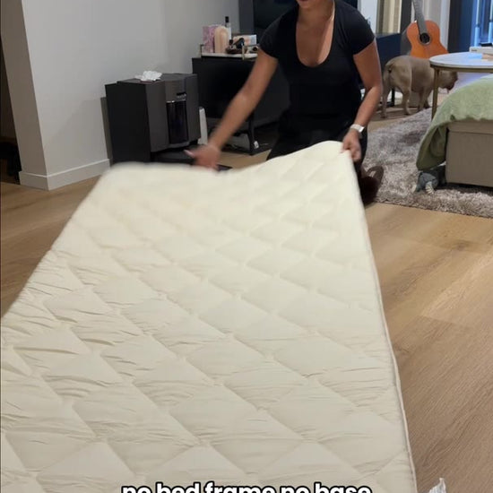 Zen.Rest 7-layer Japanese futon mattress customer review video