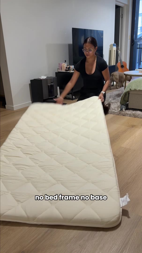 Zen.Rest 7-layer Japanese futon mattress customer review video