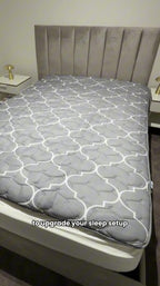 Zen.Rest 9-layer extra-thick grey futon mattress customer review video